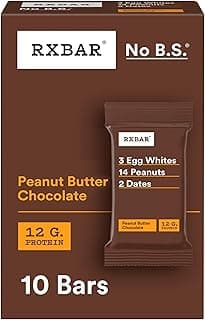 RXBAR Protein Bars, 12g Protein, Gluten Free Snacks, Peanut…