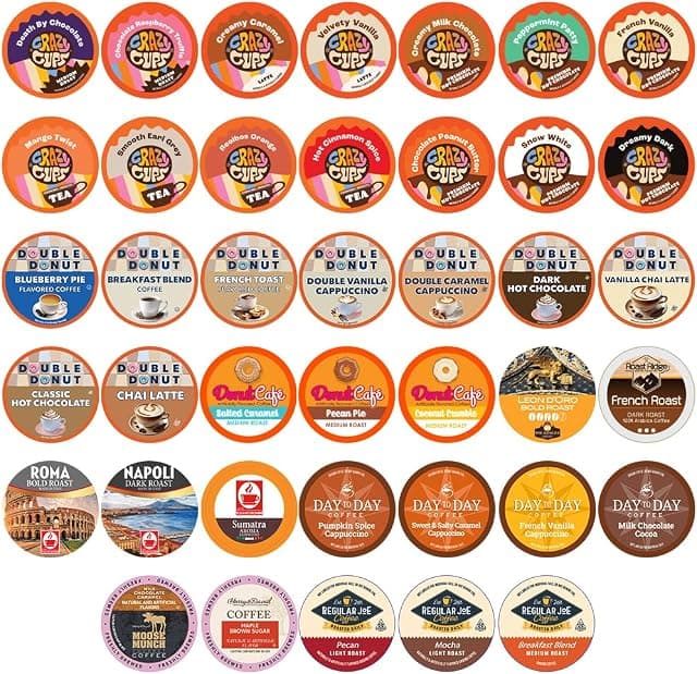 Coffee, Tea, Cider,Cappuccino For Keurig K Cups Brewers, Mix…
