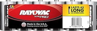 Rayovac C Batteries, Ultra Pro C Cell Batteries Alkaline, 6…