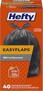 Hefty Easy Flaps Multipurpose Large Trash Bags