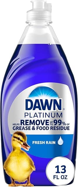 Platinum Dish Soap, Fresh Rain Scent Liquid Dishwashing…