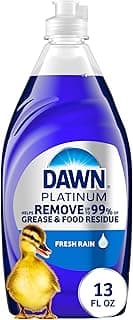 Platinum Dish Soap, Fresh Rain Scent Liquid Dishwashing…
