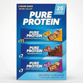 Pure Proteins Bars, Nutrient Rich Snacks with High Protein…