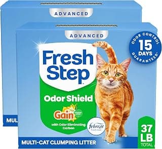 Fresh Step Advanced Odor Shield Light Weight Multi Cat…