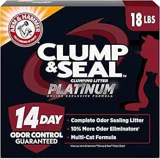 ARM & Hammer Clump & Seal Platinum Clumping Cat Litter