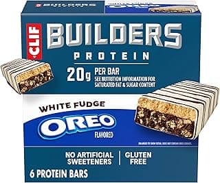 CLIF BUILDERS Protein Bars - White Fudge OREO-Flavored - 20g…