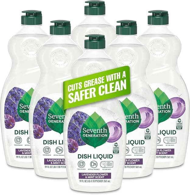 Seventh Generation Dish Soap Liquid Lavender Flower & Mint…