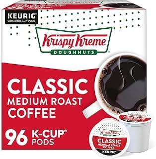 Classic Coffee, Keurig Single Serve K-Cup Pods, Medium Roast…