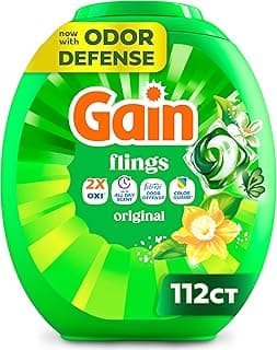 Gain Flings Liquid Washing Detergent Pods