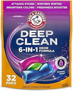 ARM & HAMMER Deep Clean Odor Formula Laundry Detergent Power…