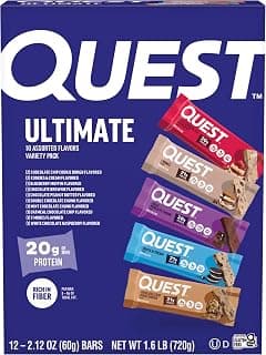 Quest Nutrition Ultimate Variety Pack Protein Bars