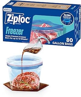 Ziploc Gallon Food Storage Freezer Bags