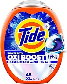 Tide Oxi Boost Power PODS Laundry Detergent Pacs