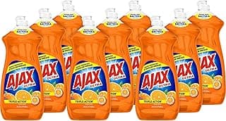 AJAX Ultra Triple Action Liquid Dish Soap