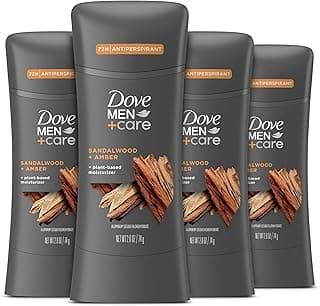 Dove Men+Care Antiperspirant Stick Sandalwood + Amber 4 Count…
