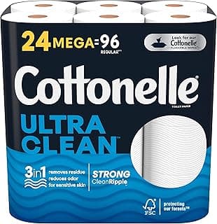 Cottonelle Ultra Clean Mega Bathroom Tissue