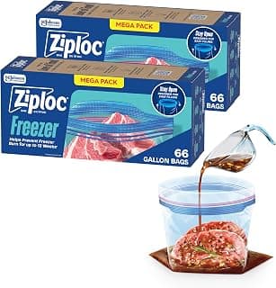 Ziploc Gallon Food Storage Freezer Bags