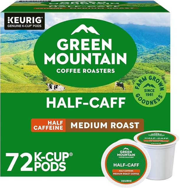 Half Caff Keurig Single-Serve K-Cup pods