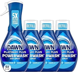 Dawn Powerwash Spray, Dish Soap, Dishwashing Liquid, Fresh, 1…