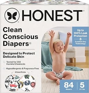 The Honest Company Comfort Dry Disposable Daytime Diapers