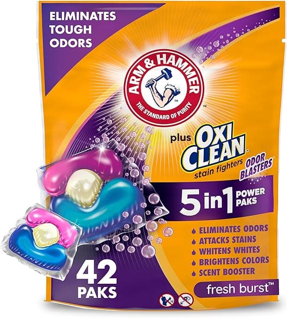 Arm & Hammer Plus OxiClean With Odor Blasters Laundry…
