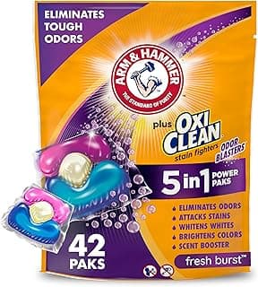 Arm & Hammer Plus OxiClean With Odor Blasters Laundry…