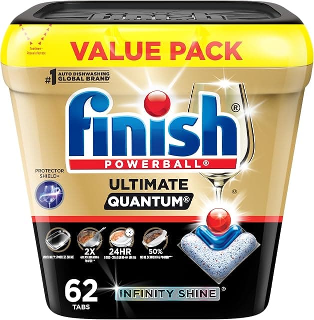 Finish Ultimate Quantum Infinity Shine Dishwasher Pods