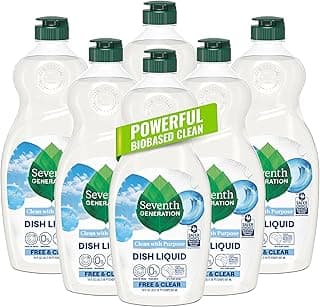 Seventh Generation Dish Liquid Soap Free & Clear liquid soap…