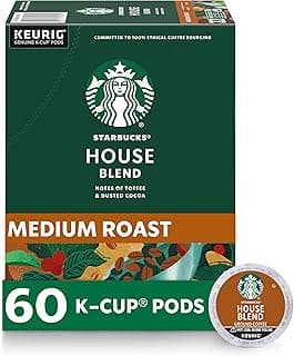 K-Cup Coffee Pods, Medium Roast Coffee, House Blend for Keurig…