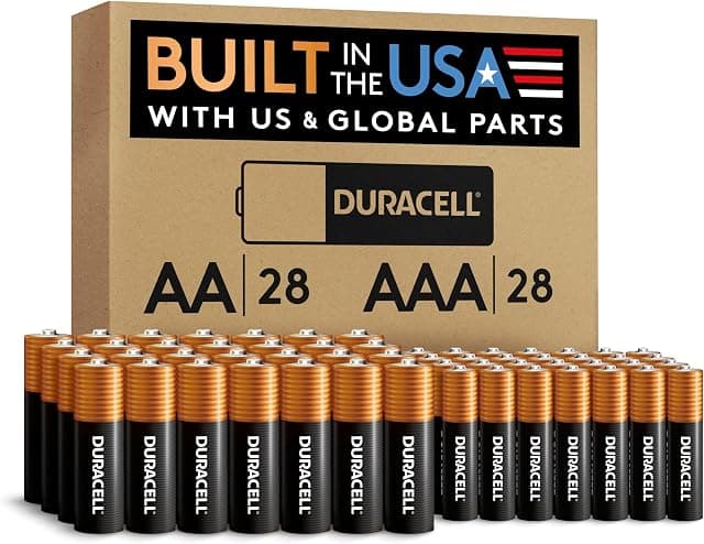 Duracell Coppertop AA + AAA Batteries