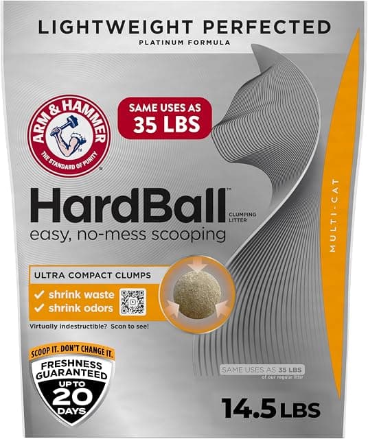 ARM & Hammer Hardball Clumping Cat Litter