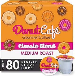 Coffee Gourmet Pods, Classic Blend, Medium Roast – Non-GMO…