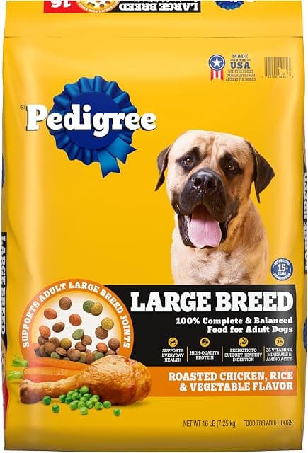 Pedigree Large Breed Dry Dog Food for Large Dogs
