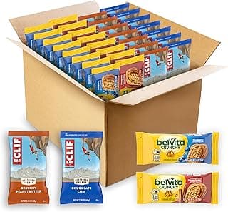 CLIF BAR Energy Bars and belVita Breakfast Biscuits Variety…