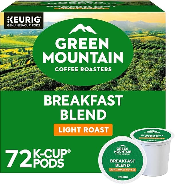 Breakfast Blend, Single-Serve Keurig K-Cup Pods, Light Roast…