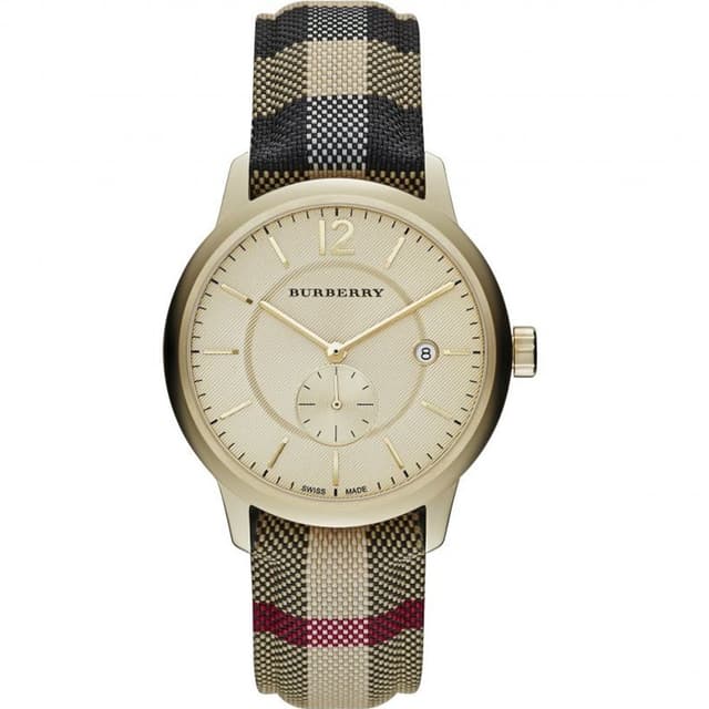 Burberry BU10001 The Classic Horseferry Gold Men's Watch