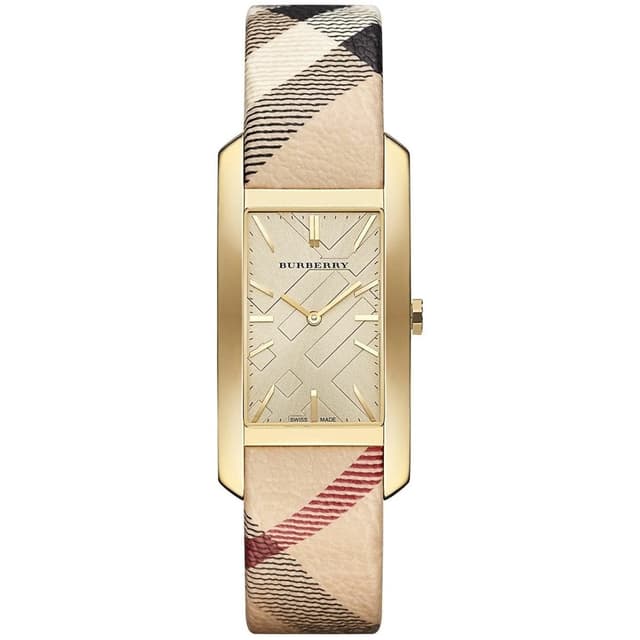 Burberry BU9509 20mm Pioneer Gold Dial Gold Ion-plated Ladies…