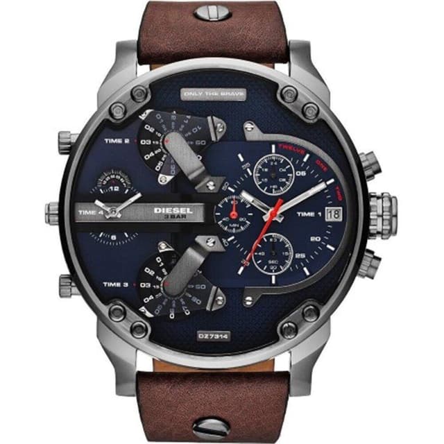 Diesel DZ7314 Mr Daddy Dual Time Chronograph Navy Blue Dial…
