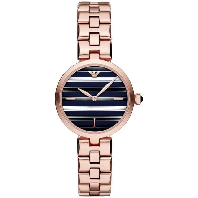 Emporio Armani AR11220 Rose Gold Steel 316 L Analog Quartz…