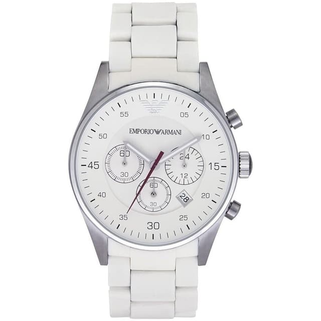 Emporio Armani AR5859 Men's Watch Tazio White