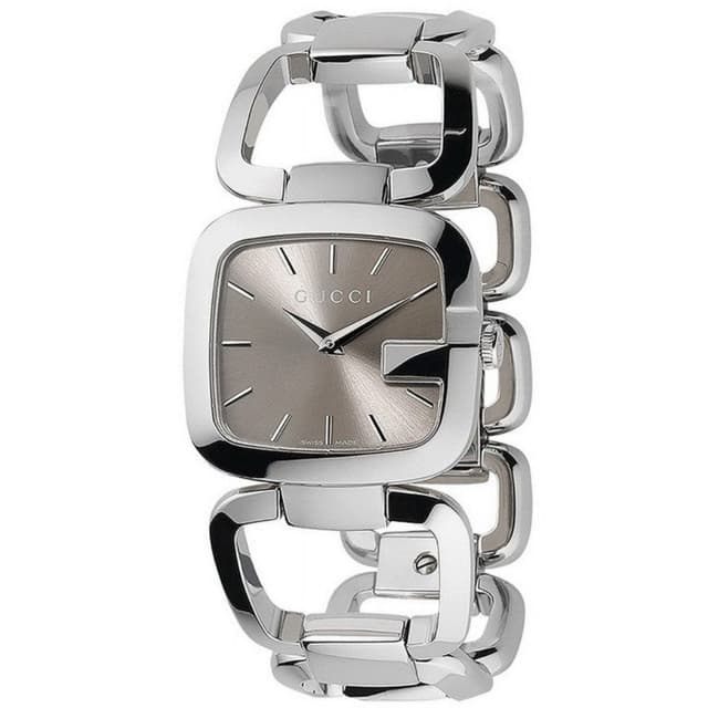 Gucci YA125402 G Brown Dial 30mm Ladies Watch