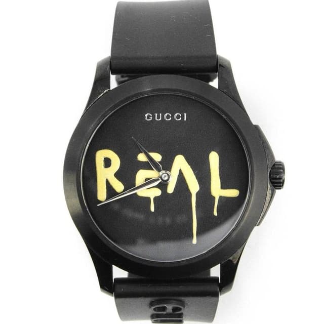 Gucci YA1264017 G-Timeless Black Dial Men's Watch