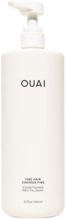 OUAI Fine Hair Conditioner Salon Size - Volumizing…