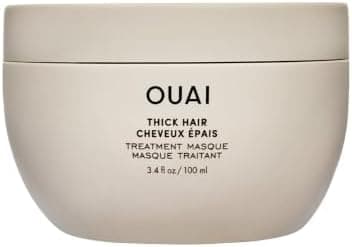 OUAI Thick Hair Mask - Treatment Masque (3.4 Oz)