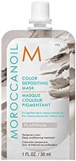 Moroccanoil Color Depositing Hair Mask Packette, Platinum