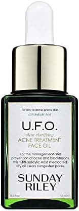 Sunday Riley U.F.O. Ultra-Clarifying Acne Treatment Face Oil…