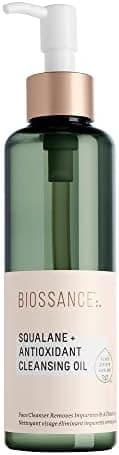 BIOSSANCE Squalane & Antioxidant Cleansing Oil - Facial Oil…