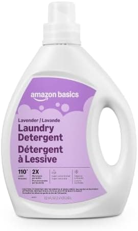 Amazon Basics Concentrated Liquid Laundry Detergent, Lavender