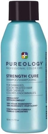 Pureology Strength Cure Shampoo – For Damaged Hair, 1.7 fl oz