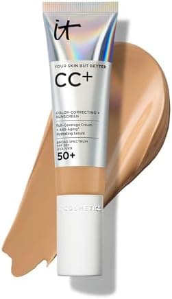 IT Cosmetics CC+ Cream (Tan Warm) - Natural Full Covera… — Lig